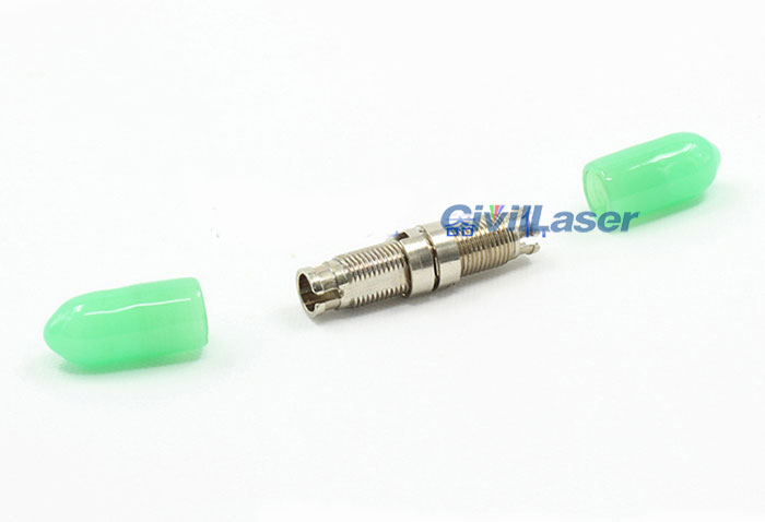 DIN Metal APC Singal Core Fiber Optic Adapter